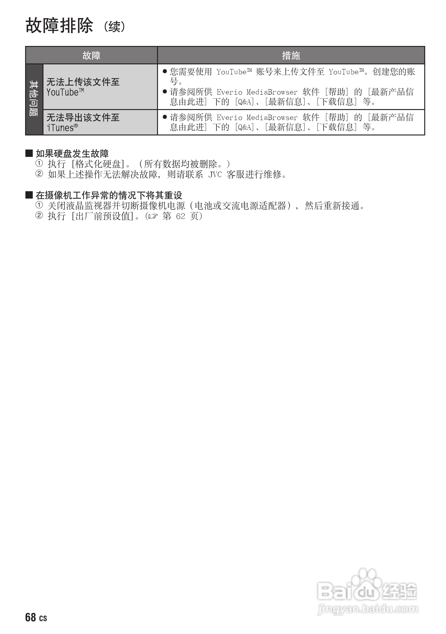 JVC GZ-MG630AC数码摄像机说明书:[7]