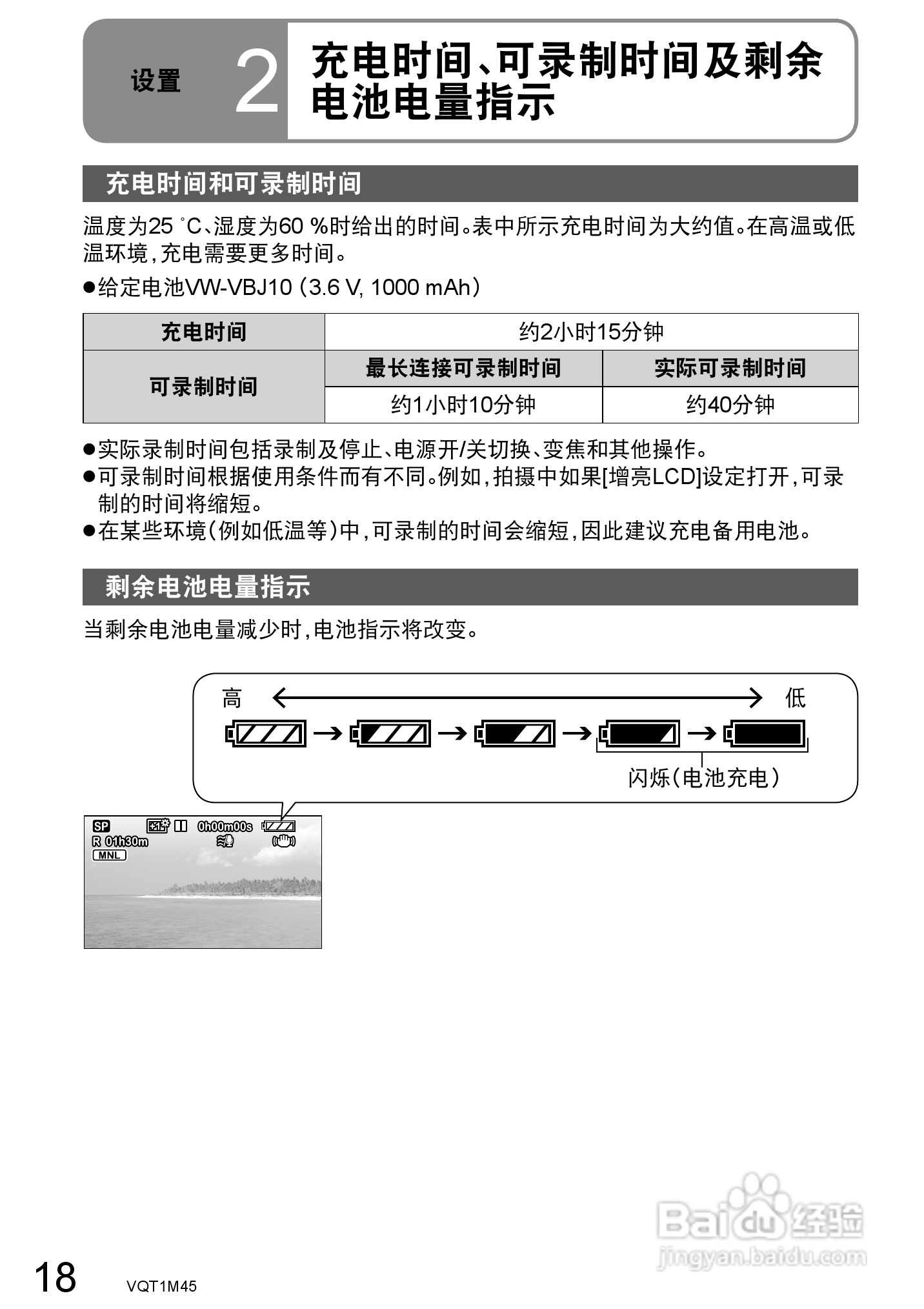 松下SDR-SW28GK数码摄像机使用说明书:[2]