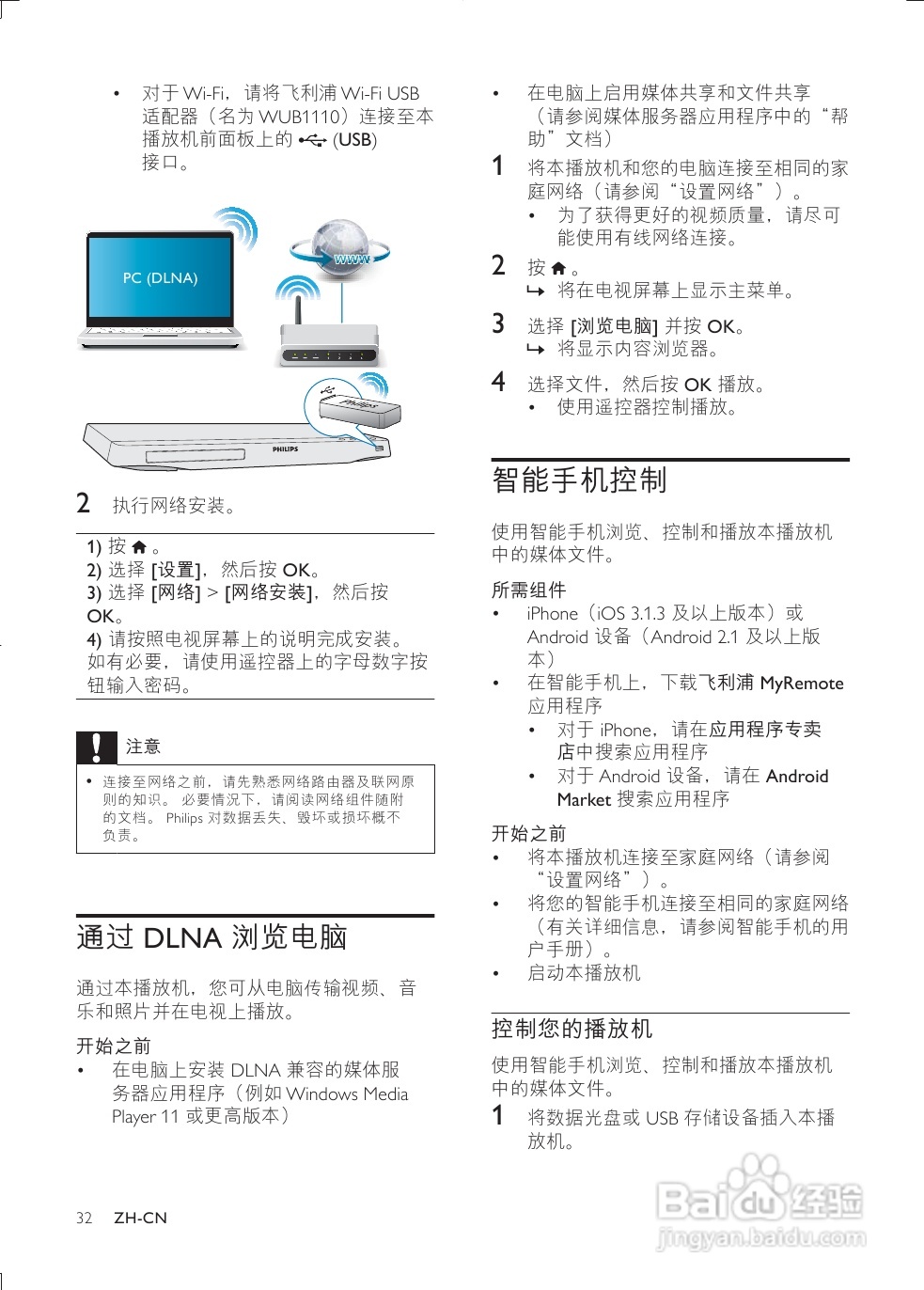 飞利浦BDP3380/93蓝光播放机使用说明书:[1]