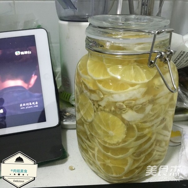 柠檬蜜的家常做法