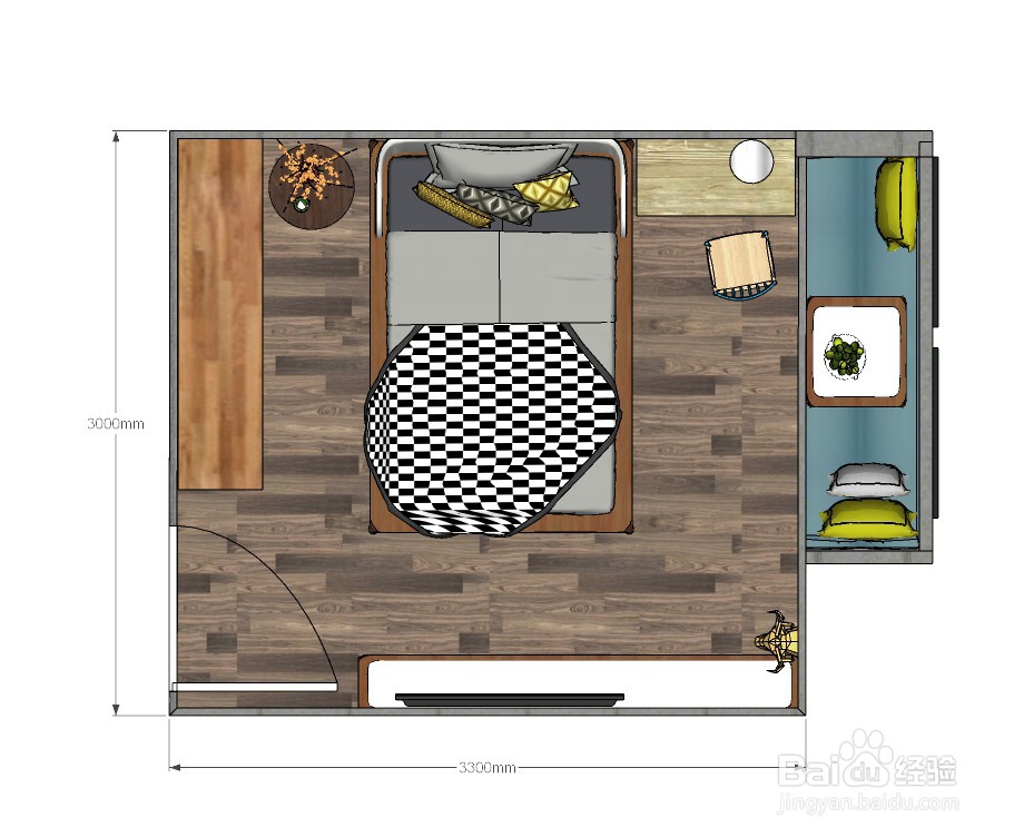 10平米小卧室如何布置