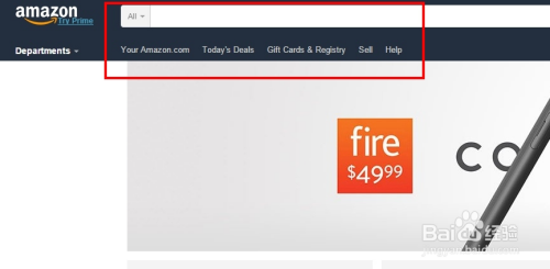 Aamazon如何查看店铺首页？