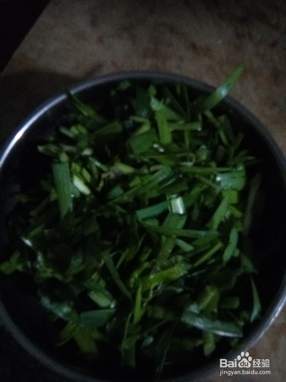 家常炒菜鸡蛋炒韭菜