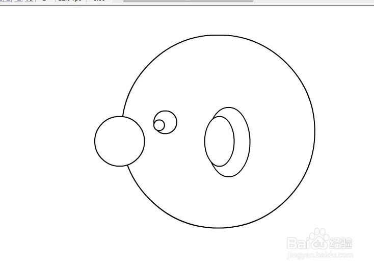 flash绘制扁平人物侧面头部