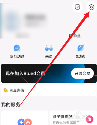 Blued怎么进行语言设置