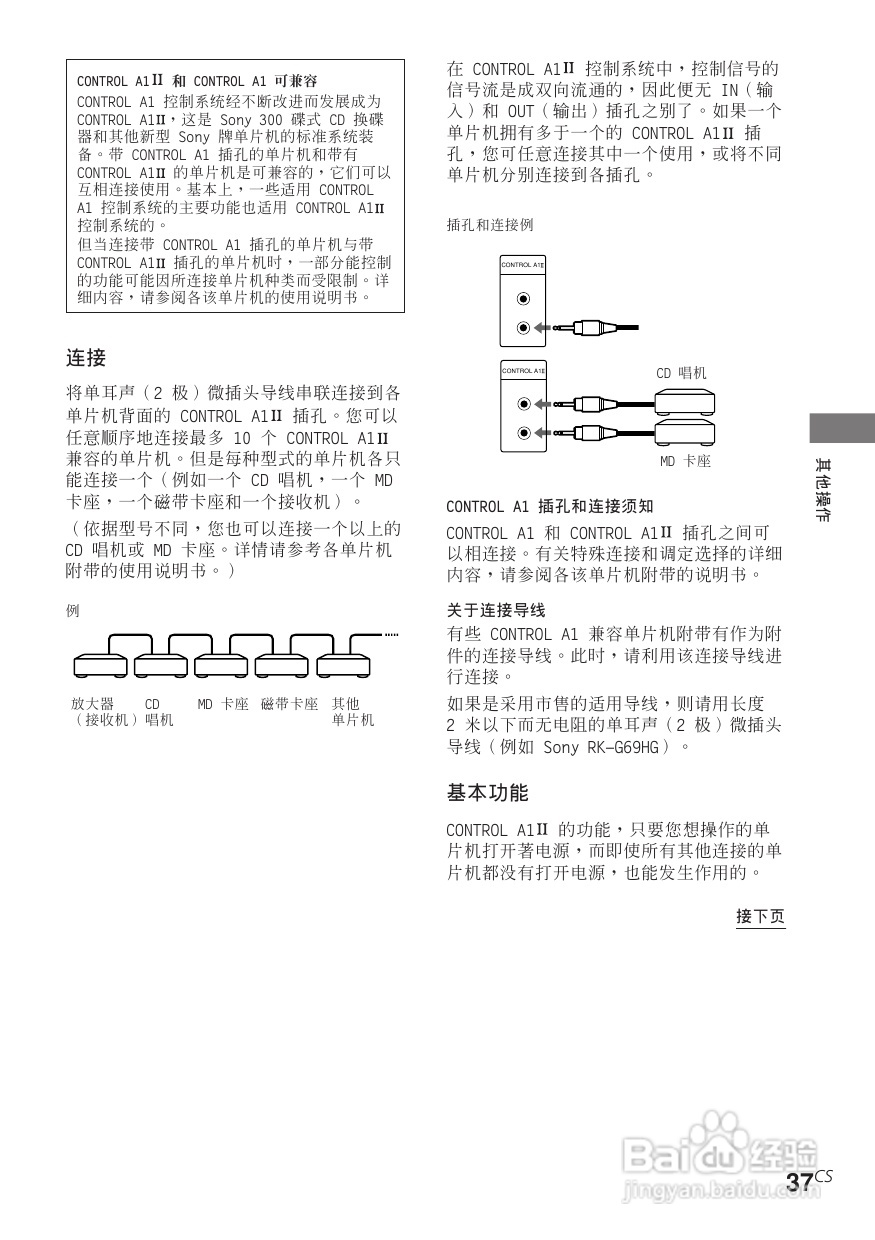 索尼STR-DE685功放使用说明书:[5]