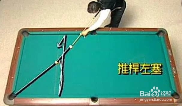台球杆法图解