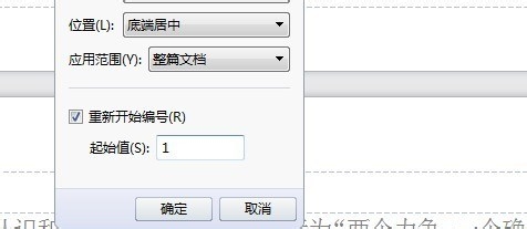 WORLD文档中如何设置页码