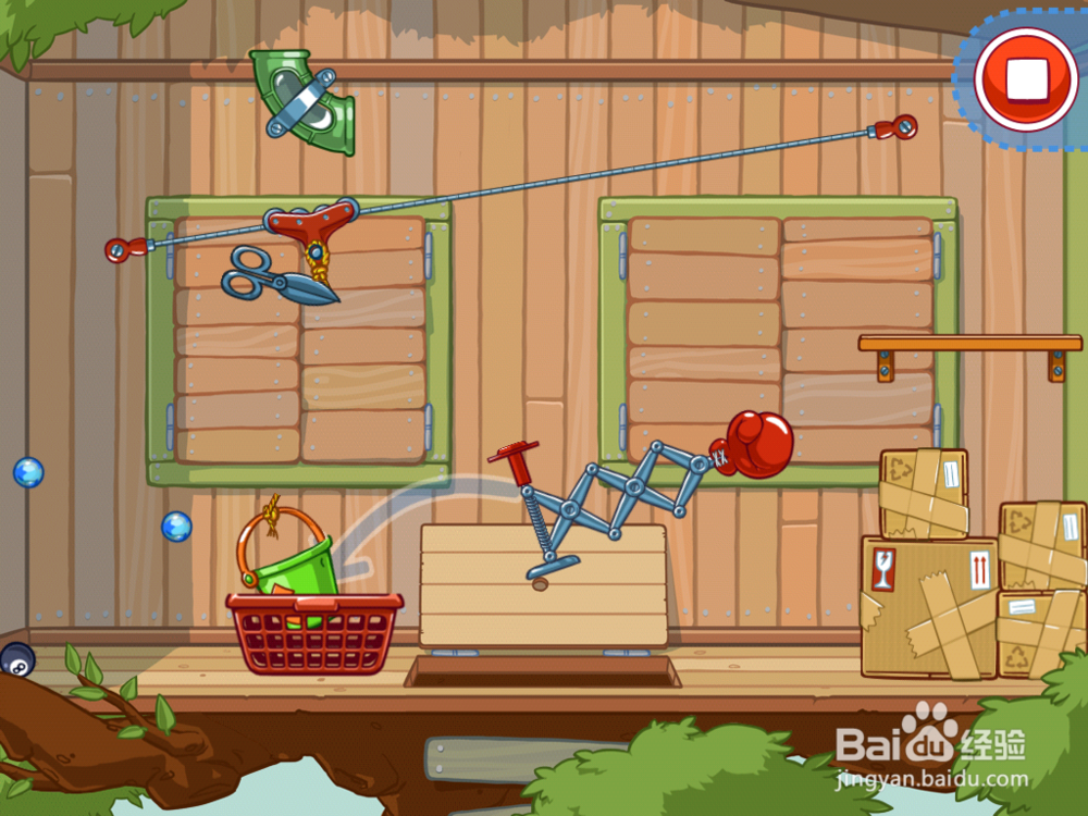 神奇的阿力攻略第四关12-22(最少道具三星过关)