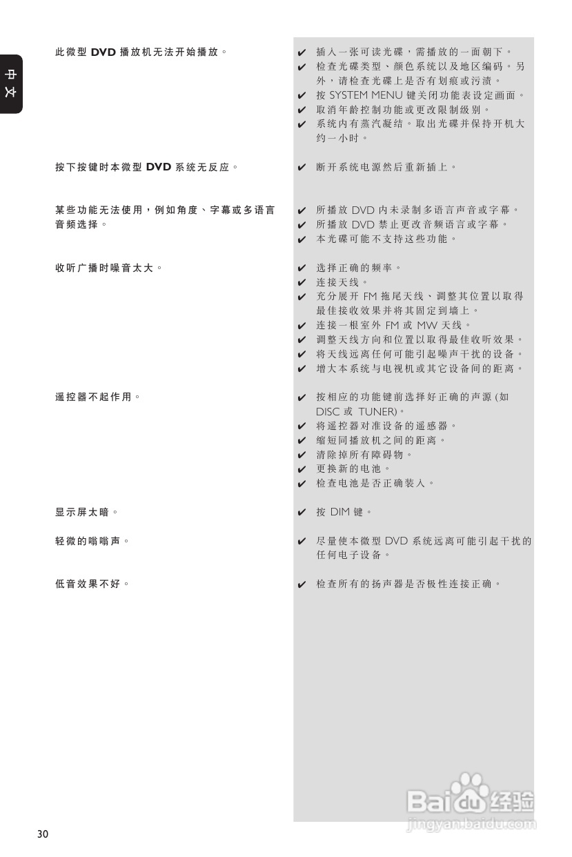 飞利浦MCL707/93 DVD微型影院使用说明书:[2]