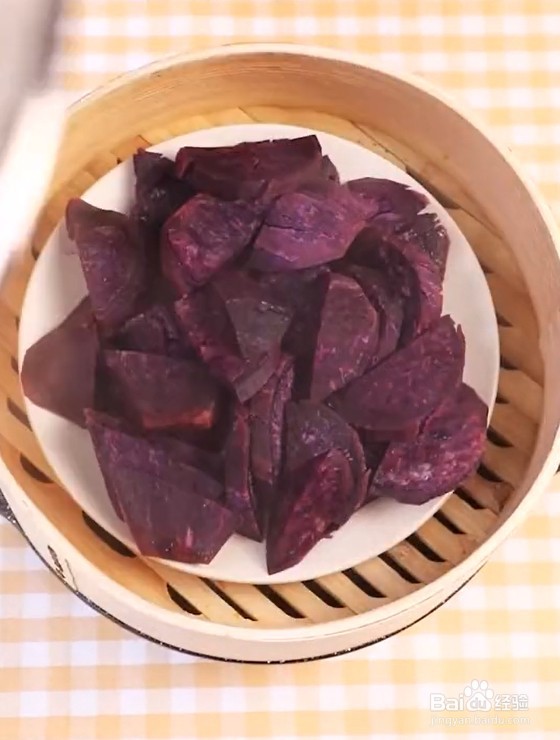 怎么做紫薯糯米丸子