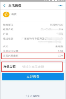 如何通过支付宝缴电费
