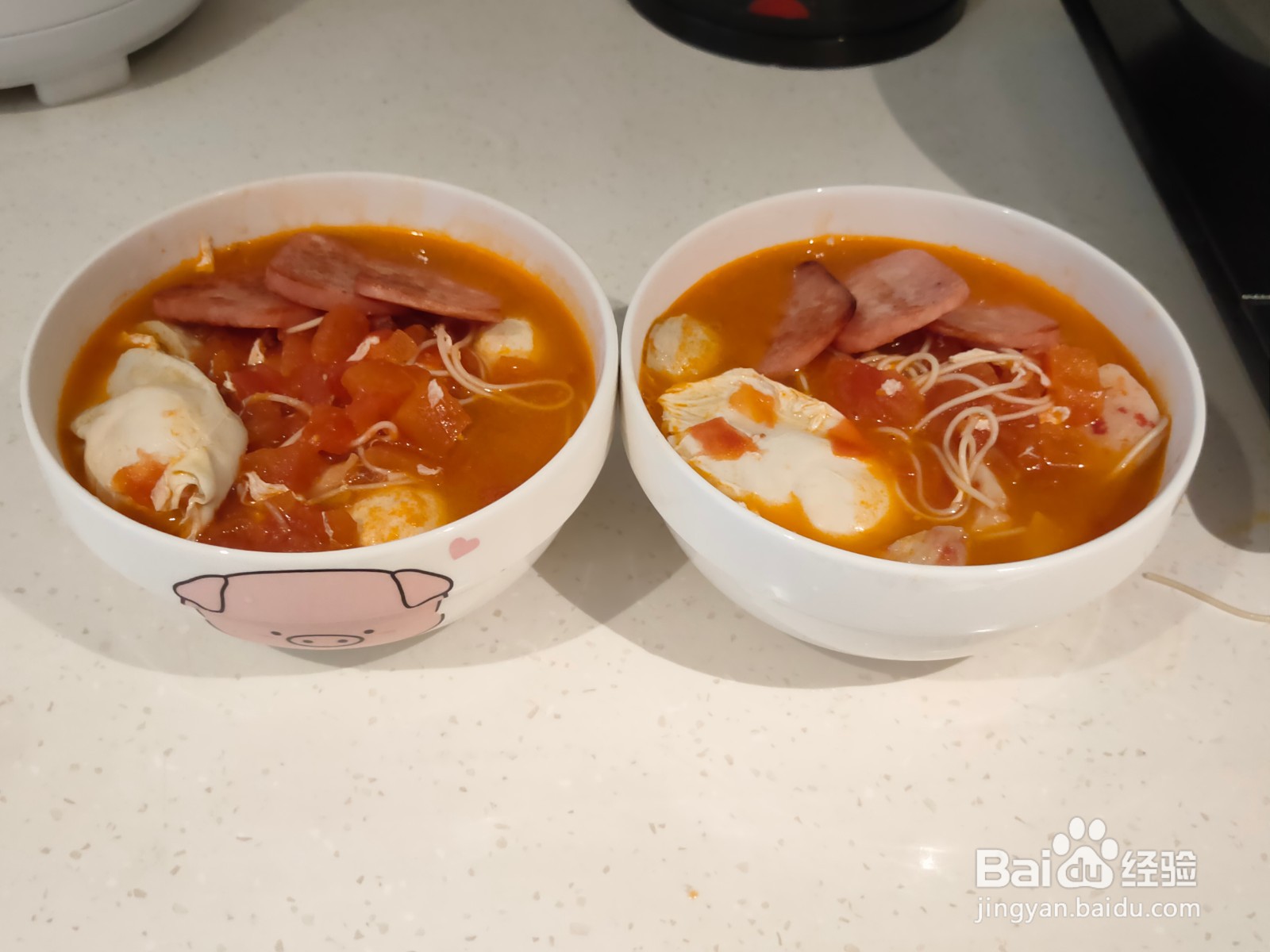 晚餐吃什么好，教你茄汁酸汤面，让你晚餐不用愁