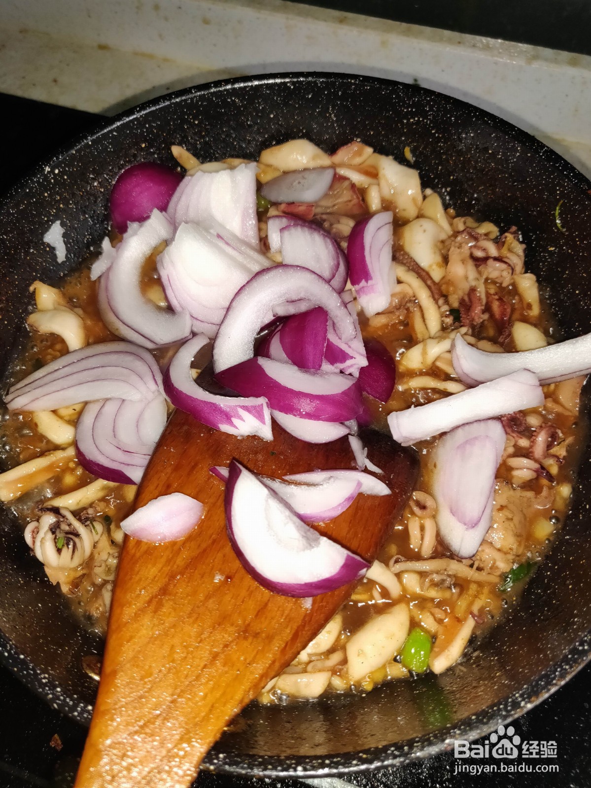 爆炒香辣鱿鱼仔