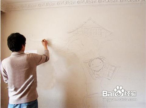 怎样亲手墙绘自己的爱心小窝