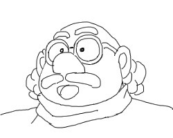 名侦探柯南中的阿笠博士怎么画