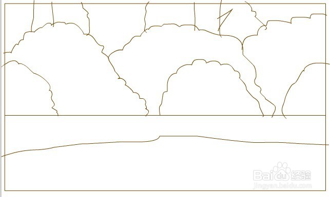 Flash绘制一个森林树木场景