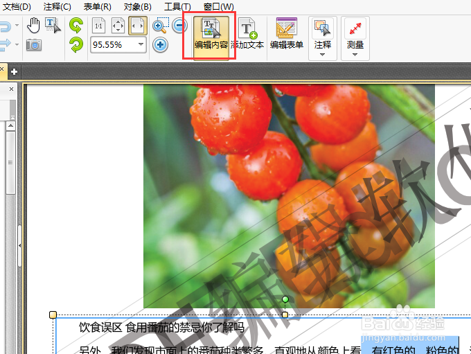 怎么编辑pdf文件并在pdf中添加个性图章