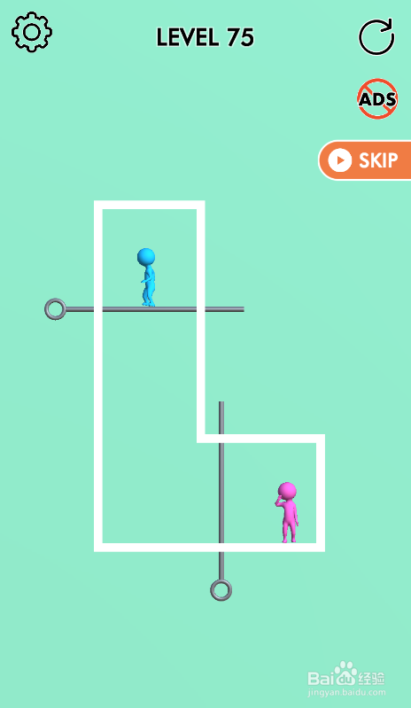 Pink Blue Together的LEVEL 75怎样过关