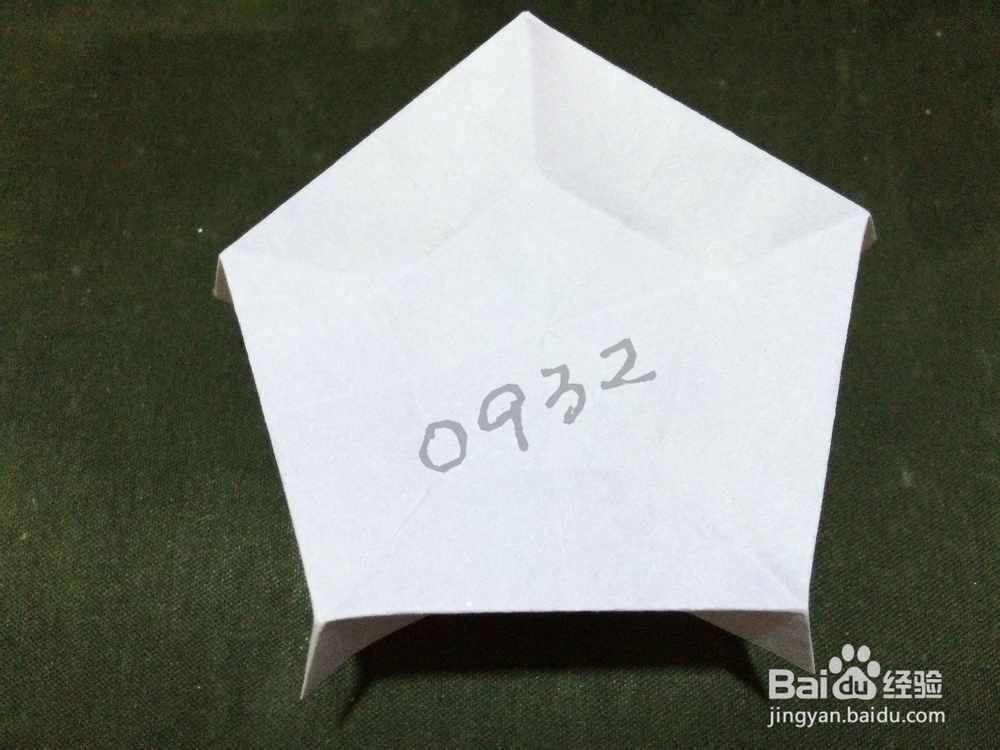 手工折纸制作：[3]五角星樱花