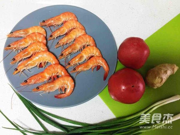 番茄大虾的做法