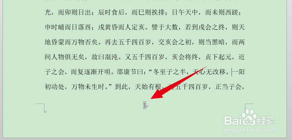 怎么样在Word页面底部加页码