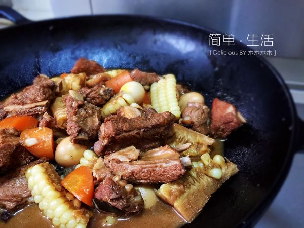 不加一滴水的香浓排骨煲