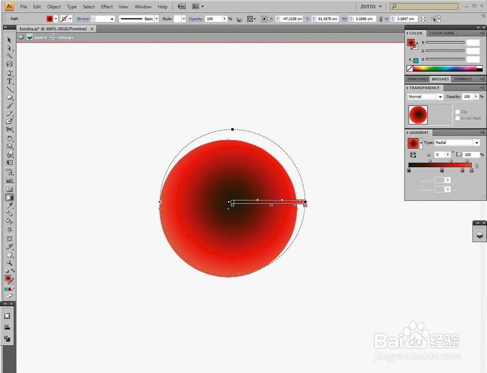 Adobe Illustrator教程:主动态梯度技术