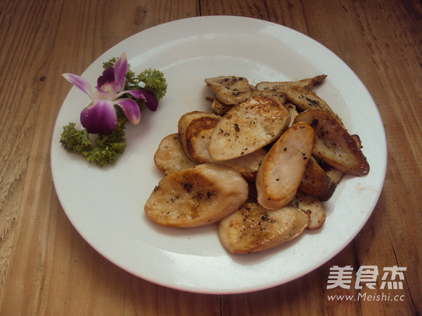 黑胡椒香煎杏鲍菇