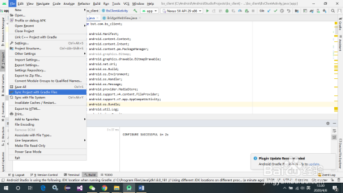 platform 'android-27' not found.