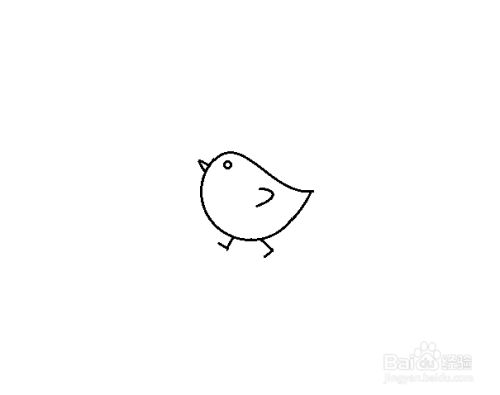 怎么画散步的小鸡宝宝