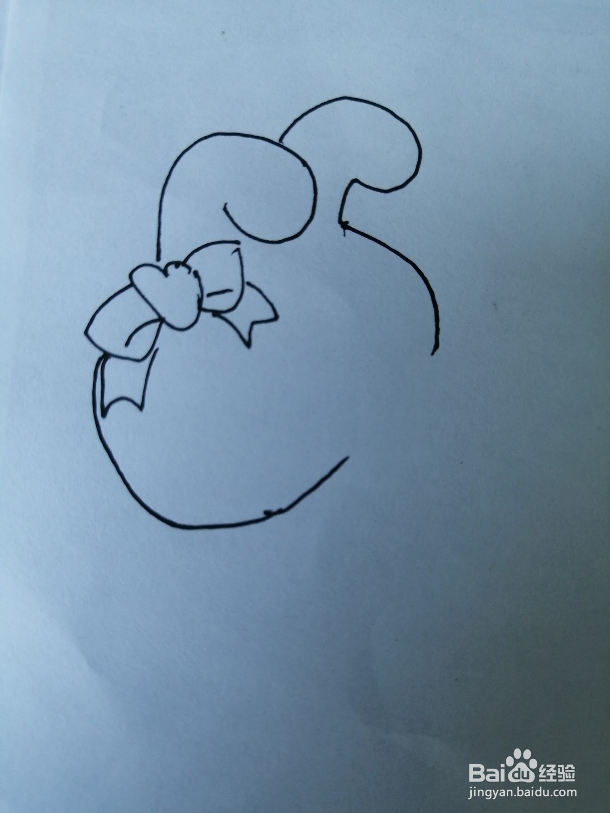 简笔画可爱的小兔子怎么画