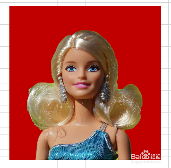 使用Excel调整图片背景色？