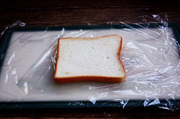 鸡蛋火腿蔬菜三明治