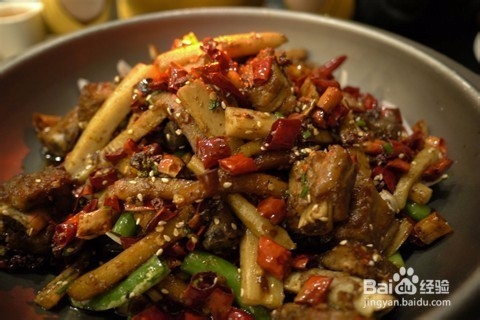 川味干锅的做法