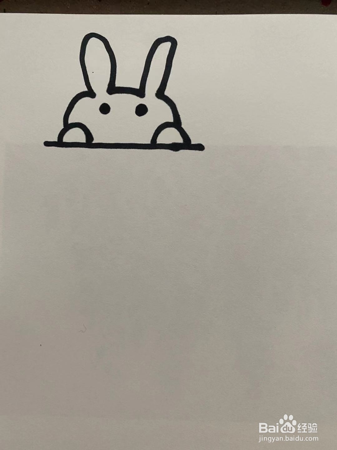 简笔画小兔子怎么画？