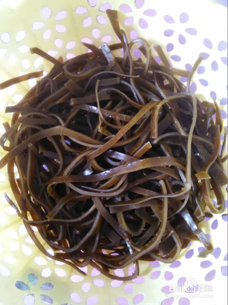 凉拌海带丝家常做法