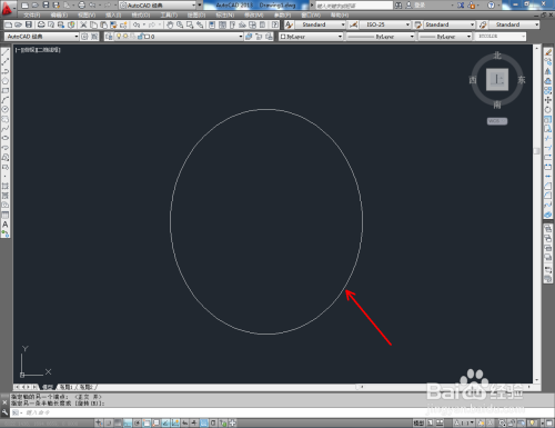 CAD椭圆绘制面具教程