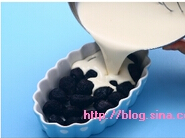 无花果鲜奶油布丁