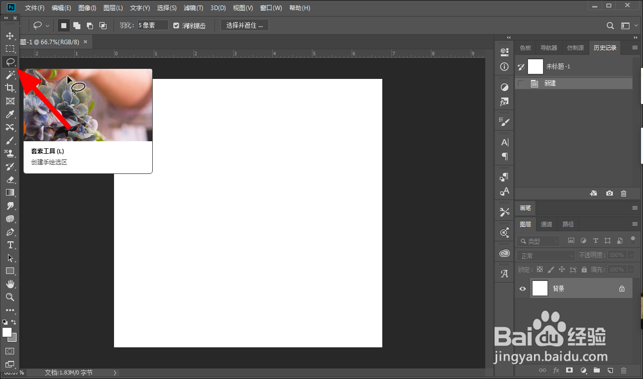 ps套索工具结束不了