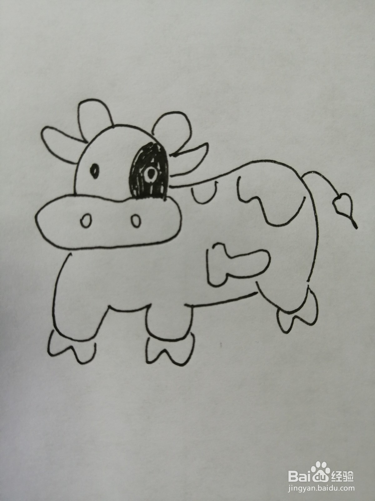 <b>可爱的奶牛怎么画</b>