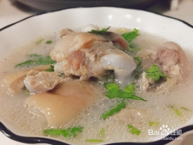 过年回家美食记6-猪蹄汤