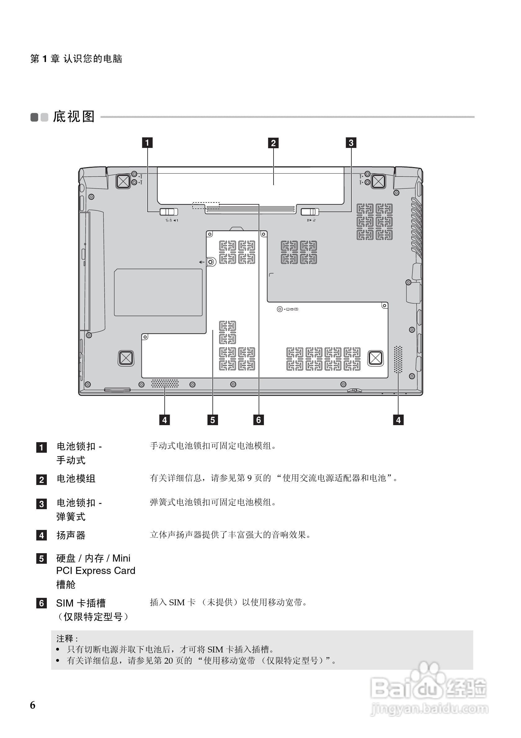 联想B560笔记本电脑使用说明书:[1]