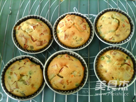 低油杂蔬火腿马芬