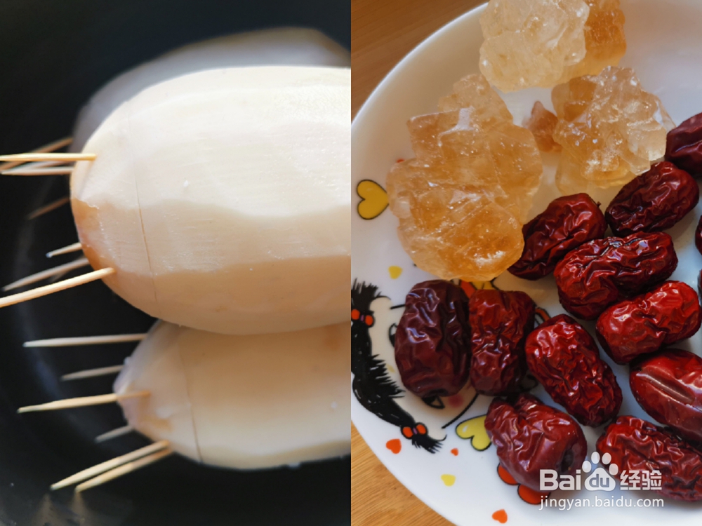 如何做好冰糖红枣糯米藕