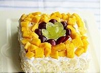 适合夏日的清爽生日蛋糕【柠香果缤纷】