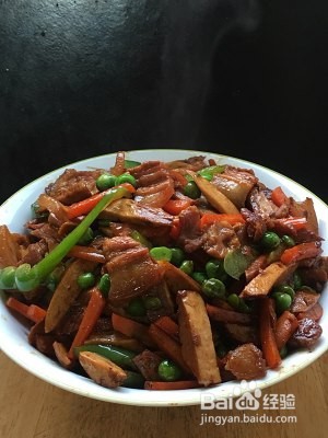 教你怎么做香干焖五花肉