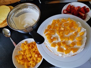 水果蛋糕的做法