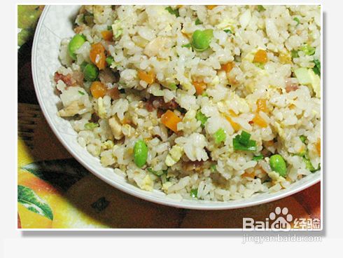 怎样快速自制美味炒饭