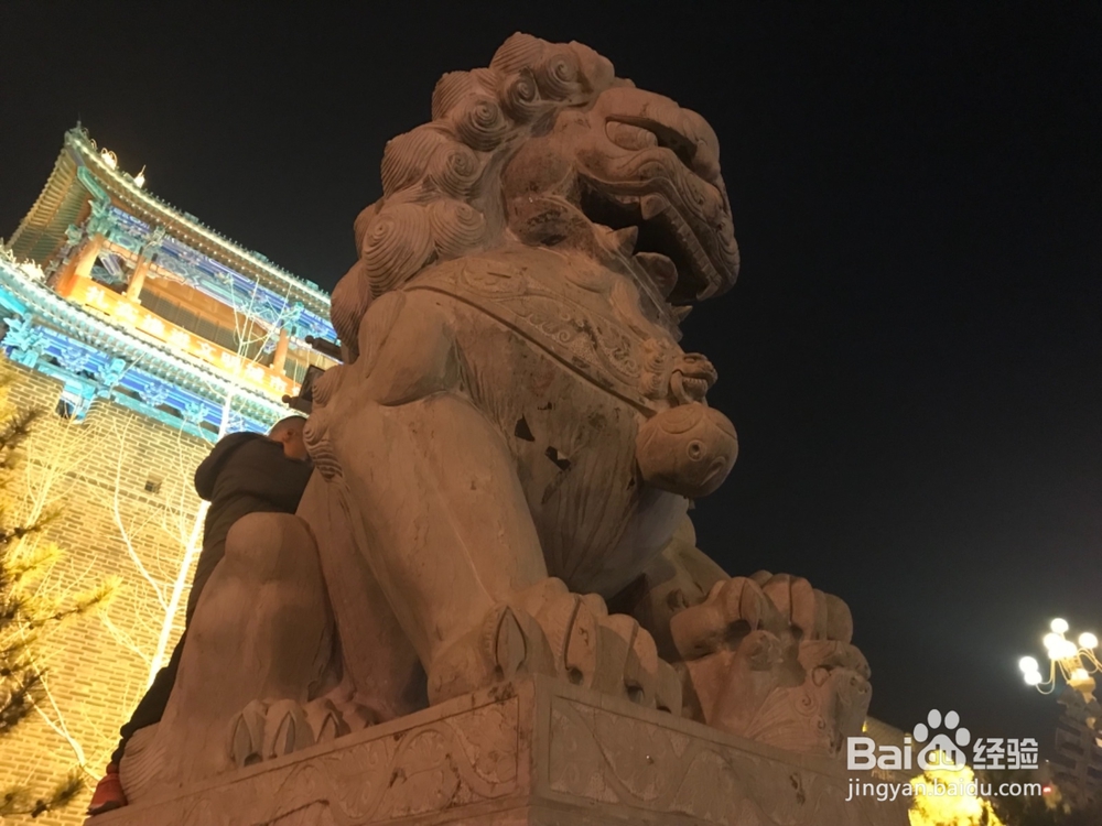 怎样拍摄石狮子